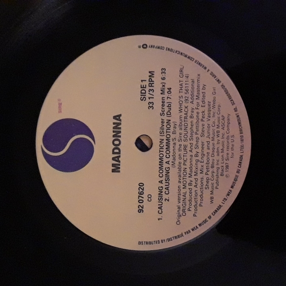 Madonna. Causing A Commotion. 1987 - Picture 3 of 4